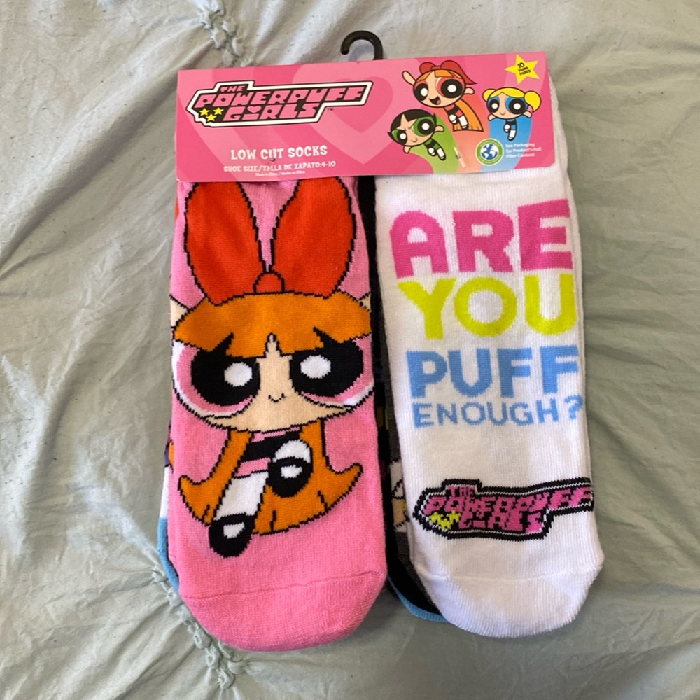 NWT ten pairs of power puff socks